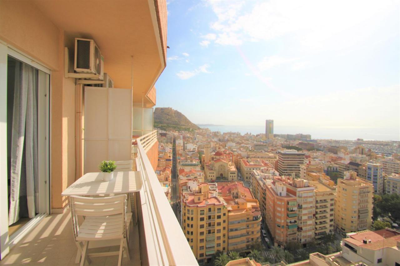 Estudio CasaTuris en planta 18 en pleno centro de Alicante A106 Exterior foto